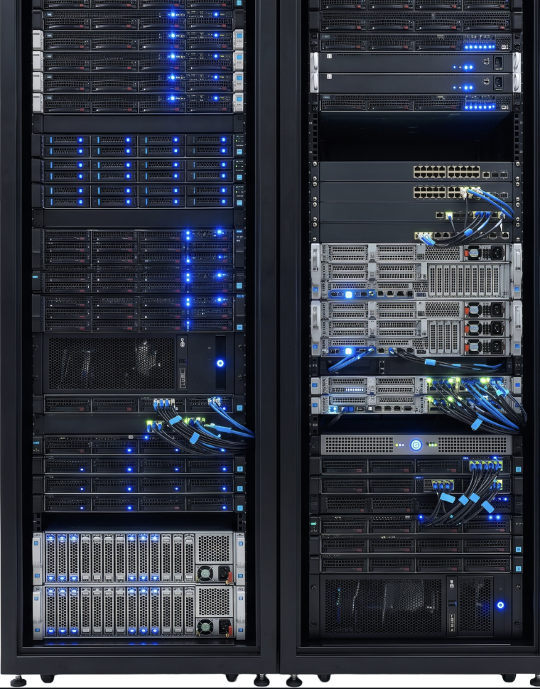 Server rack build-out